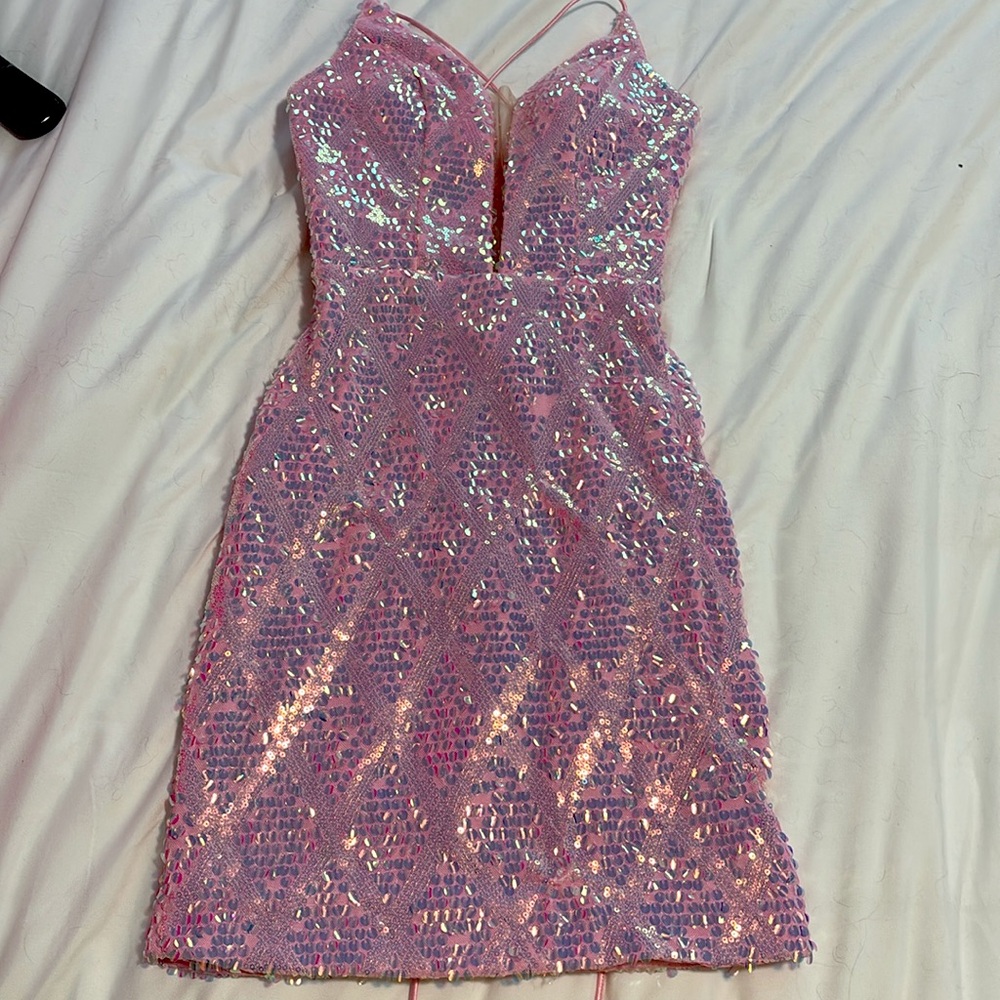 Pink Homecoming dress